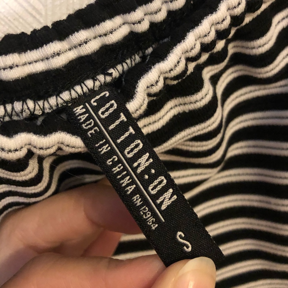 Cotton On Striped Off The Shoulder Dress - Picture 9 of 9